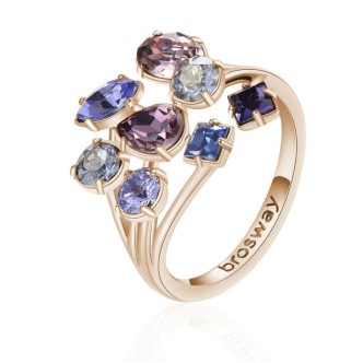 1 - Brosway ring BFF104C brass Affinity collection