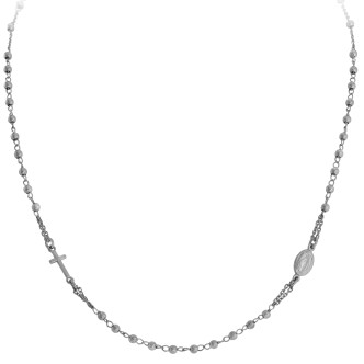 1 - Amen necklace CRON3 Silver 925 Rosario collection