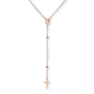 1 - Amen necklace CRORB4 Silver 925 Rosario collection