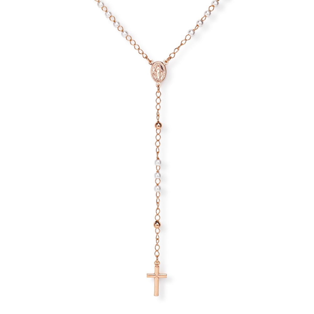 1 - Amen necklace CRORB4 Silver 925 Rosario collection