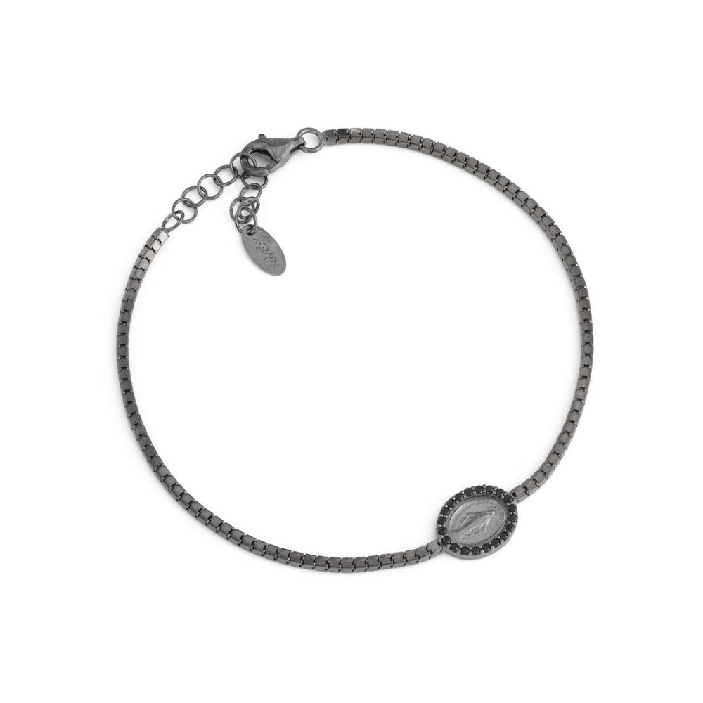 1 - Bracciale Amen BMIN Argento 925 collezione Tennis