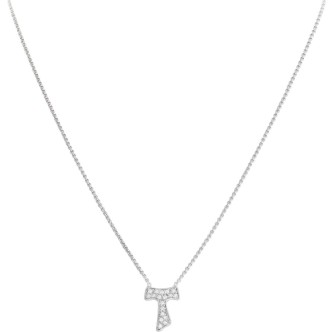 1 - Necklace Amen CRCZB3T Silver 925 collection Prega, Ama