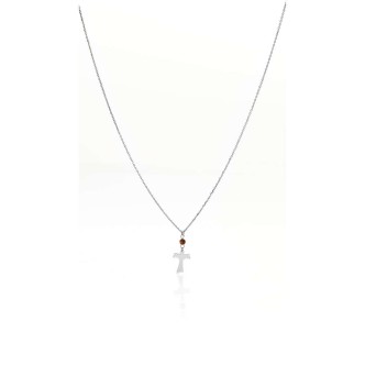 1 - Amen necklace CLTAOLM Silver 925 Tao Wood collection