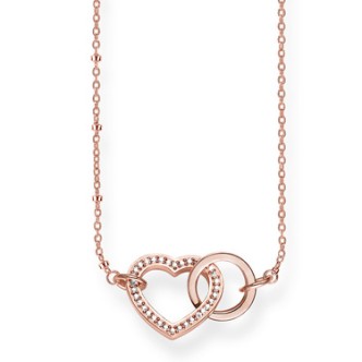 1 - Collana Thomas Sabo KE1731-416-14-L50v Argento 925 collezione Glam & Soul