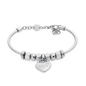 1 - Bracciale Brosway Tres Jolie BTJMS873 acciaio 316L "Amore"