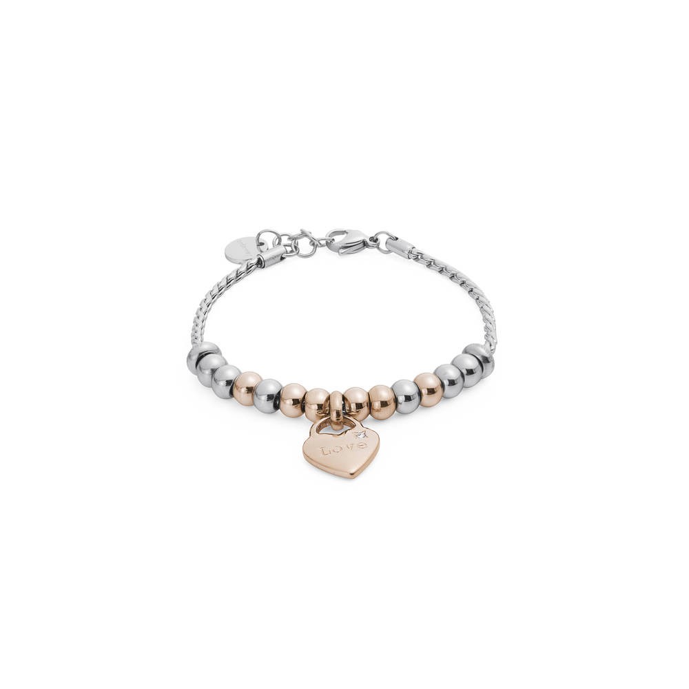 1 - Brosway Tres Jolie bracelet BTJMS875 steel 316L "Love".