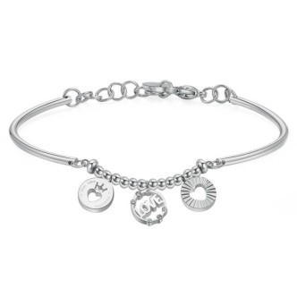 1 - Brosway BHK382 steel3 16L bracelet with Swarovski Chakra collection