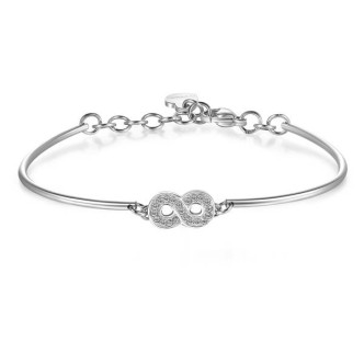 1 - Bracciale Brosway BHK365 acciaio 316L con Swarovski collezione Chakra