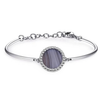 1 - Bracciale Brosway BHK105 acciaio 316L con Swarovski collezione Chakra