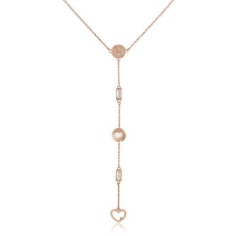 1 - Collana Brosway BAH18 acciaio 316L con Swarovski collezione Chant