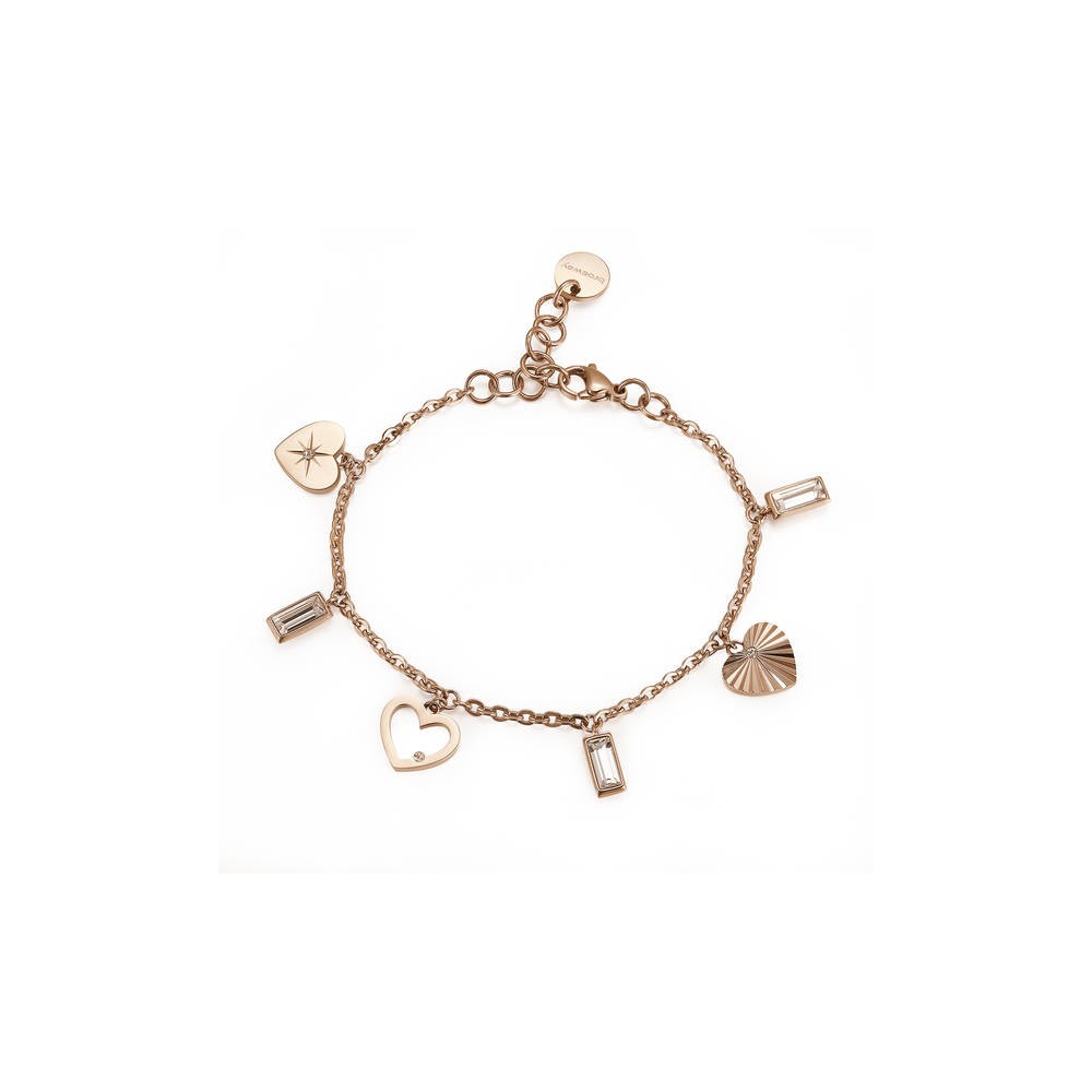 1 - Brosway bracelet BAH20 316L steel with Swarovski Chant collection