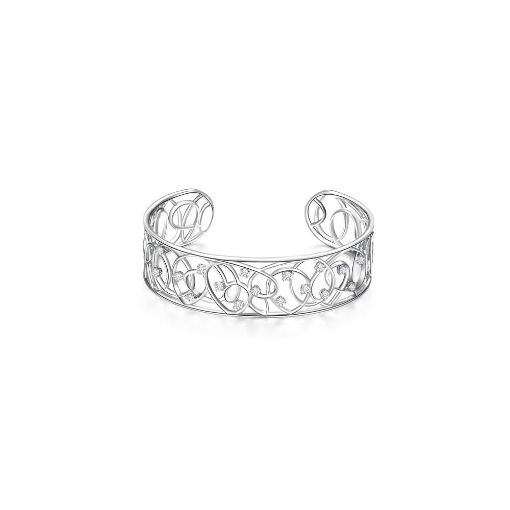 1 - Brosway BTU11 brass bracelet with cubic zirconia Attitude collection