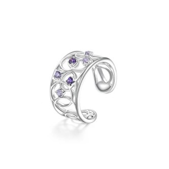 1 - Anello Brosway BTU32 ottone con Swarovski collezione Attitude