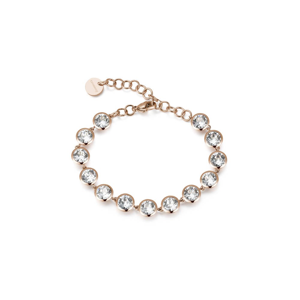 1 - Brosway BYM33 steel 316L bracelet with Swarovski Symphonia collection