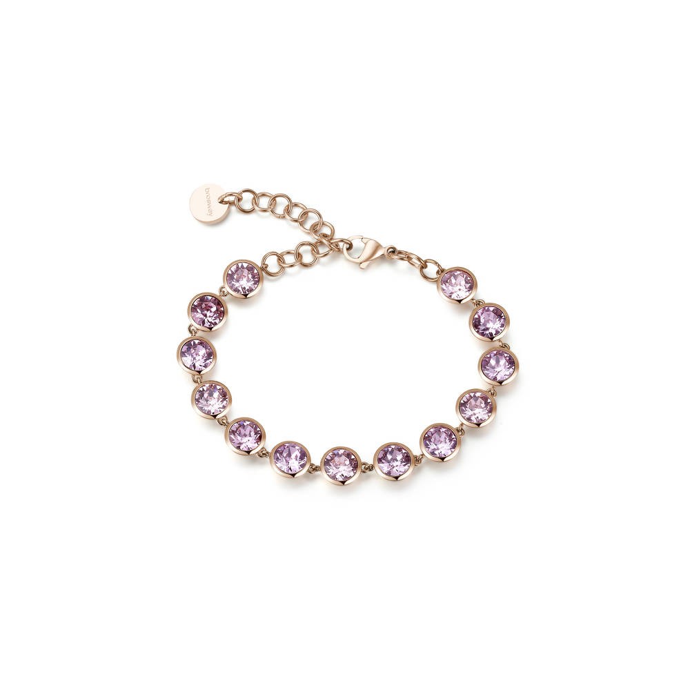 1 - Bracciale Brosway BYM35 acciaio 316L con Swarovski collezione Symphonia