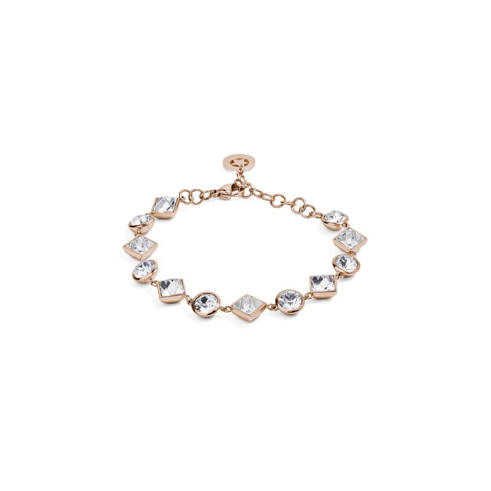 1 - Bracciale Brosway BYM40 acciaio 316L con Swarovski collezione Symphonia