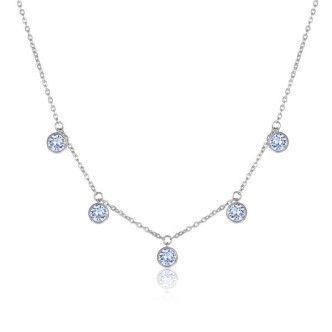 1 - Collana Brosway BYM08 acciaio 316L con Swarovski collezione Symphonia