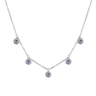 1 - Collana Brosway BYM09 acciaio 316L con Swarovski collezione Symphonia