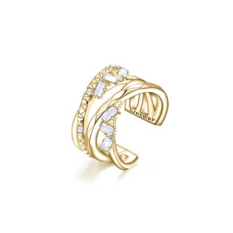 1 - Brosway ring BOP32 brass Calliope collection