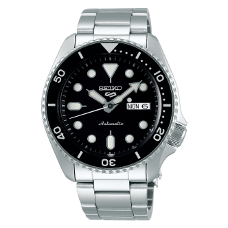 1 - Automatic watch Seiko SRPD55K1 steel collezone 5 Sports