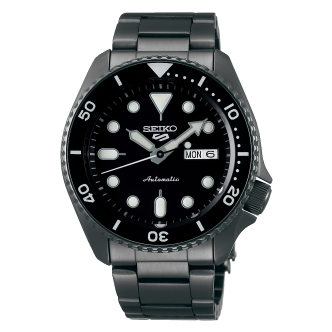 1 - Automatic watch Seiko SRPD65K1 steel collezone 5 Sports