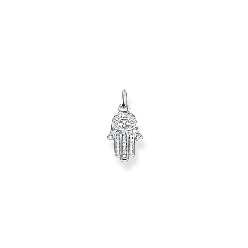 1 - Pendant Thomas Sabo KC0005-051-14 Silver 925 Hand of Fatima