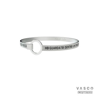 1 - Bracciale Kidult 731469 acciaio 316L Vasco Rossi collezione Free Time