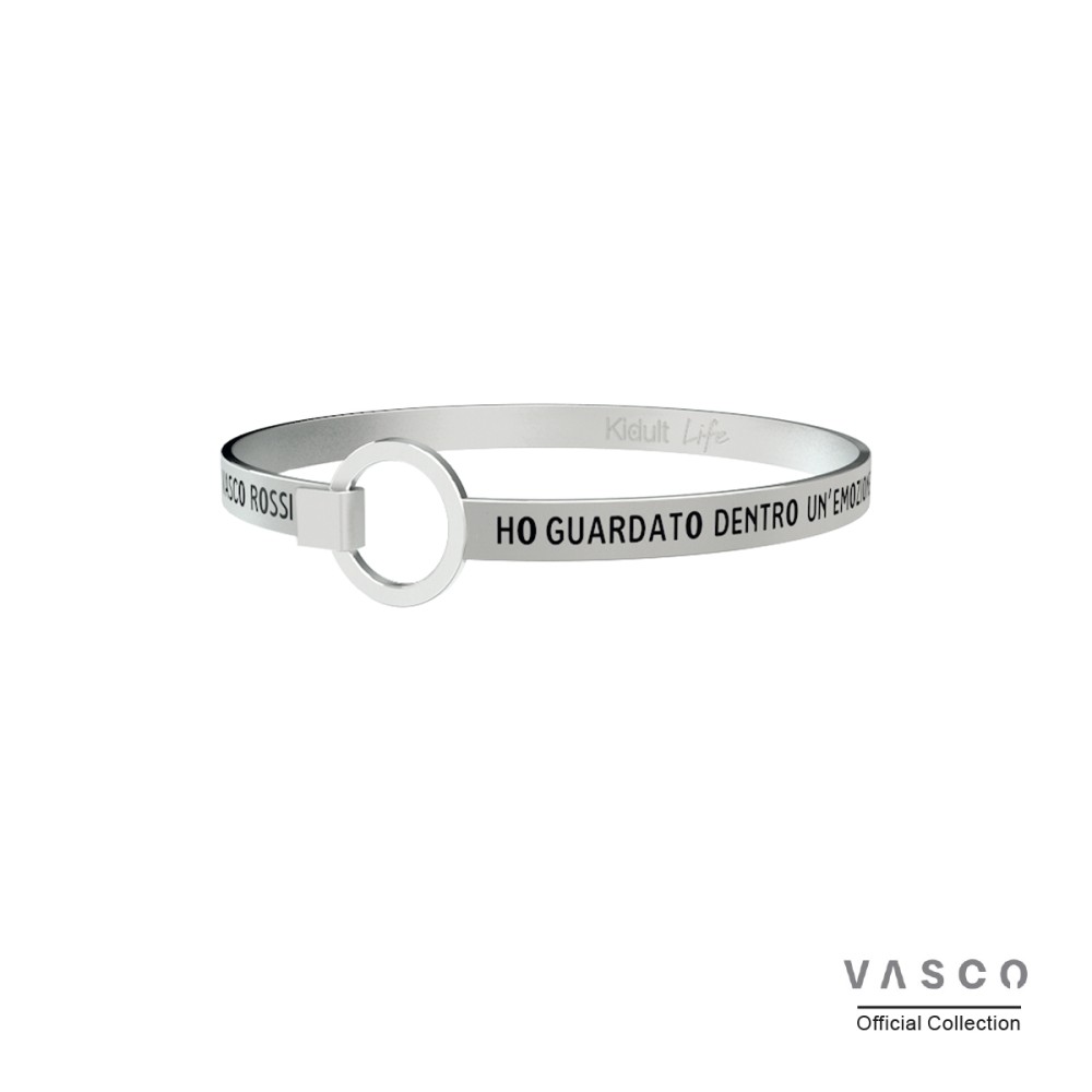 1 - Kidult Bracelet 731469 316L steel Vasco Rossi Free Time collection