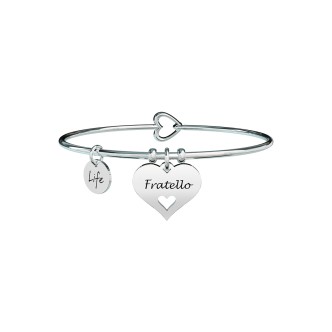 1 - Bracciale Kidult 731618 acciaio 316L collezione Family