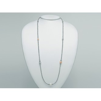 1 - Miluna necklace PCL5788 Silver 925 with pearls Pearls collection