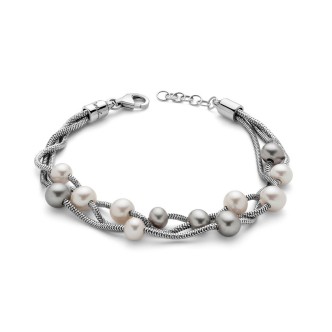 1 - Miluna bracelet PBR2835 Silver 925 collection "The Silver of Miss Italy"