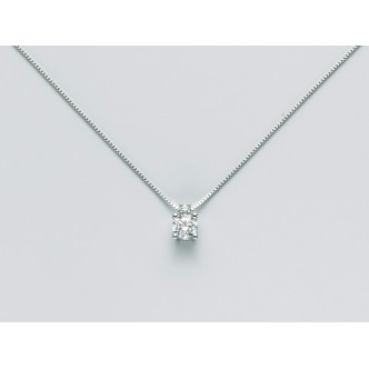 1 - Collana Miluna CLD4240-050G7 Oro 750/1000 con diamanti collezione Premium Diamonds