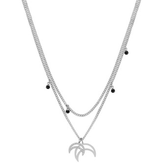 1 - Nomination necklace 028001/030 steel collection Milleluci