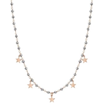 1 - Nomination necklace 027234/023 steel Mon Amour Rainbow collection