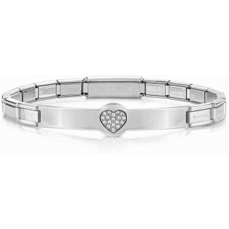 1 - Bracelet Nomination 021133/022 Silver 925 Trendsetter collection