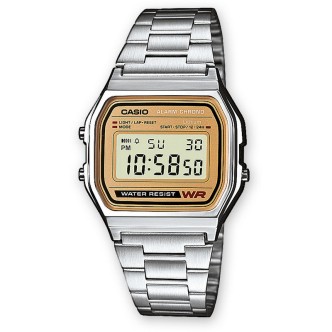 1 - Casio watch unisex digital steel strap Casio Collection Vintage A158WEA-9EF