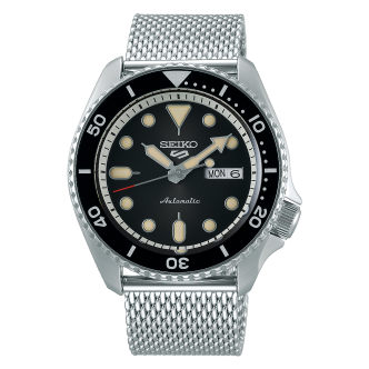 1 - Automatic watch Seiko SRPD73K1 steel collezone 5 Sports