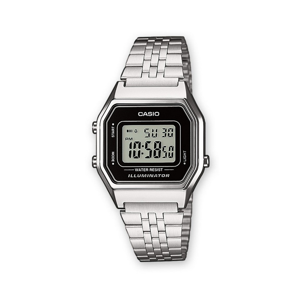 1 - Casio watch unisex digital steel strap Casio Collection Vintage LA680WEA-1EF