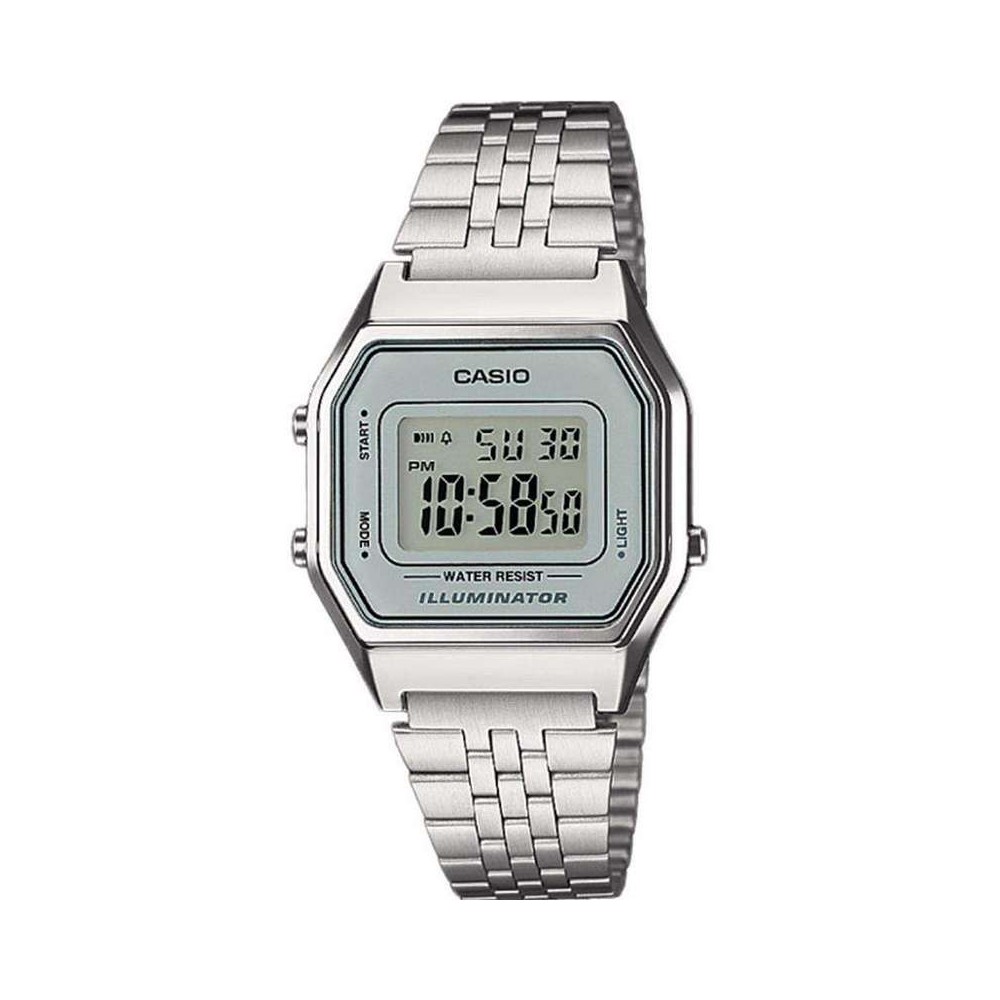 1 - Casio watch unisex digital steel strap Casio Collection Vintage LA680WEA-7EF