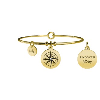 1 - Bracciale Kidult 731662 acciaio 316L collezione Symbols