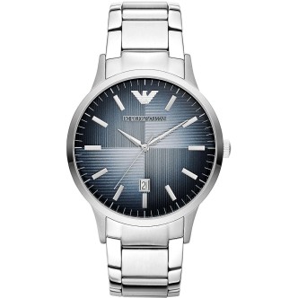 1 - Emporio Armani man time only watch steel AR11182