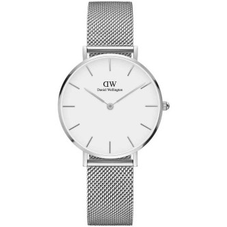 1 - Watch Daniel Wellington Woman Only Time Analog steel strap Petite Sterling DW00100164