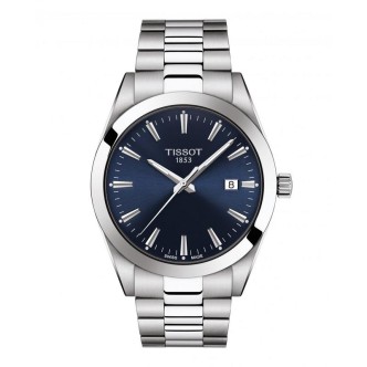 1 - Orologio solo tempo Tissot uomo T127.410.11.041.00 collezione T-Classic Gentleman