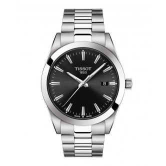 1 - Tissot man time only watch T127.410.11.051.00 T-Classic Gentleman collection