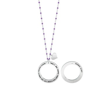 1 - Woman Kidult necklace 751033 316L steel Philosophy collection