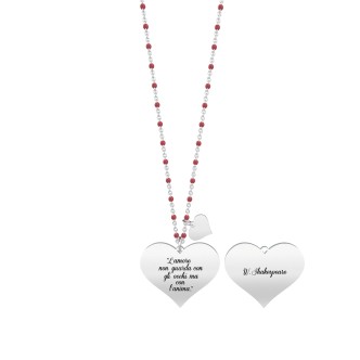 1 - Woman Kidult necklace 751034 316L steel Love collection