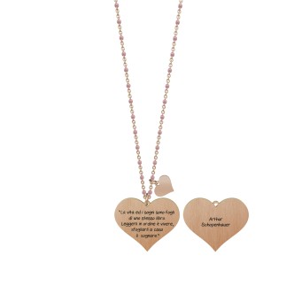 1 - Woman Kidult necklace 751039 316L steel Philosophy collection