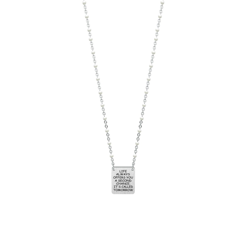 1 - Unisex Kidult necklace 751048 316L steel Philosophy collection