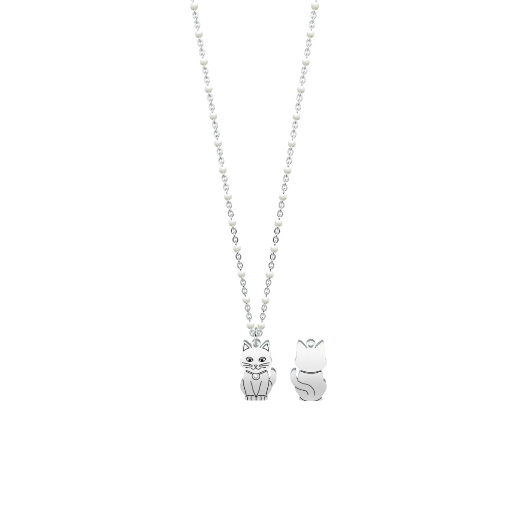 1 - Woman Kidult necklace 751059 316L steel Animal Planet collection