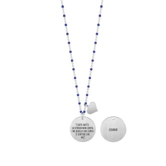 1 - Woman Kidult necklace 751140 316L steel Ligabue collection